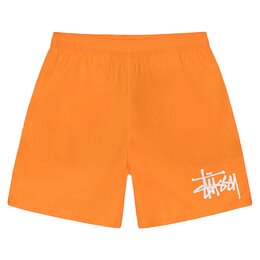 Stussy: Оранжевые шорты 