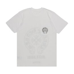 Chrome Hearts: Белая футболка 