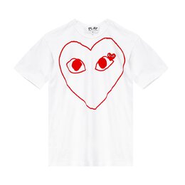 Comme des Garçons: Белая футболка 