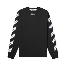 Off-White: Чёрная футболка 