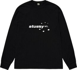 Stussy: Чёрный свитшот 