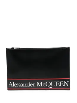 Alexander McQueen: Клатч с принтом 