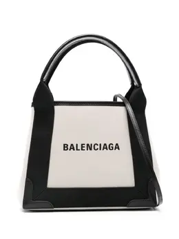 Balenciaga: Синяя сумка-шоппер  Navy