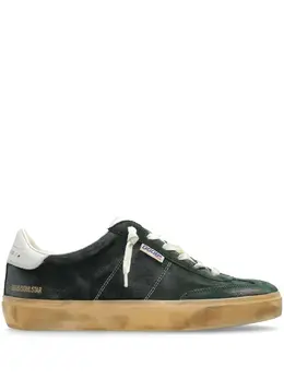 Golden Goose: Зелёные кроссовки  Star
