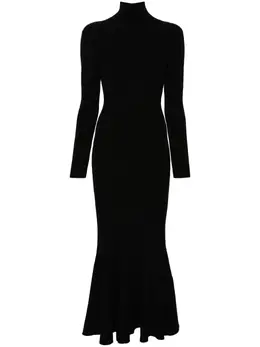 Balenciaga: Длинное платье 
