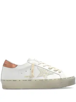 Golden Goose: Белые кроссовки  Hi Star