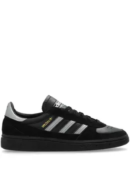 adidas: Чёрные кроссовки  Handball Spezial