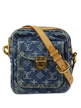 Louis Vuitton Pre-Owned: Голубая сумка через плечо 