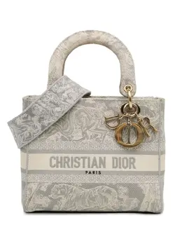 Christian Dior Pre-Owned: Серая сумка 