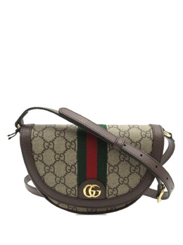 Gucci Pre-Owned: Коричневая сумка через плечо 