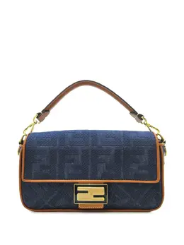 Fendi Pre-Owned: Голубая сумка 