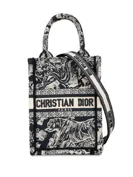 Christian Dior Pre-Owned: Голубая сумка-шоппер 