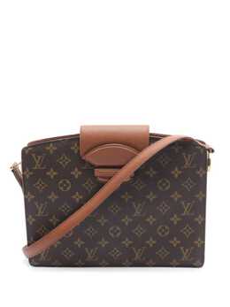 Louis Vuitton Pre-Owned: Коричневая сумка 