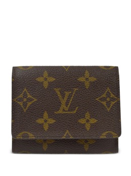 Louis Vuitton Pre-Owned: Коричневый картхолдер 