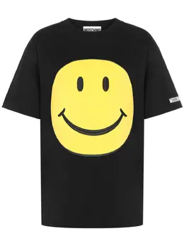 Moschino: Хлопковая футболка 