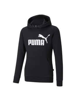 PUMA: Чёрная толстовка  Ess