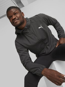 PUMA: Чёрная куртка  Run