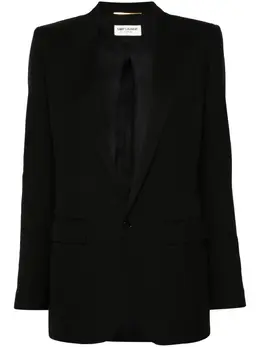 Saint Laurent: Жакет из шерсти 