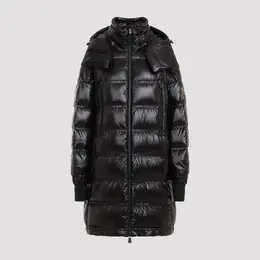 Moncler Grenoble: Чёрный пуховик 