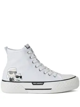 Karl Lagerfeld: Белые кроссовки 