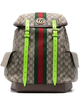 Gucci: Коричневый рюкзак  Ophidia GG