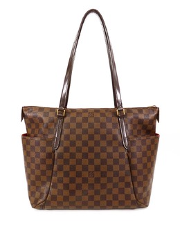 Louis Vuitton Pre-Owned: Коричневая сумка-шоппер 