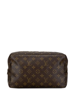 Louis Vuitton Pre-Owned: Коричневый клатч 