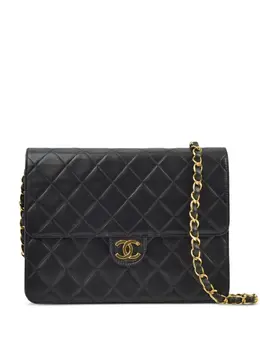 CHANEL Pre-Owned: Чёрная сумка 