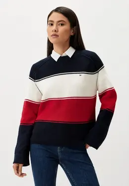 Tommy Hilfiger: Многоцветный свитер 