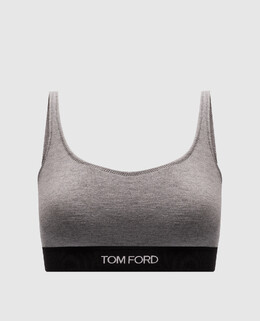 Tom Ford: Серый топ 