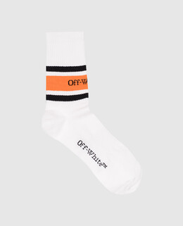 Off-White: Белые носки 