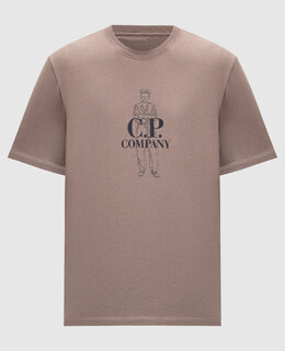 C.P. Company: Зелёная футболка 