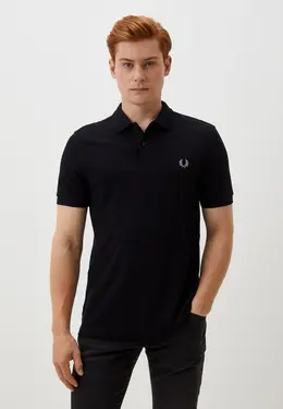 Fred Perry: Чёрное поло 