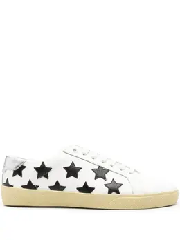 Saint Laurent: Белые кроссовки  SL/06