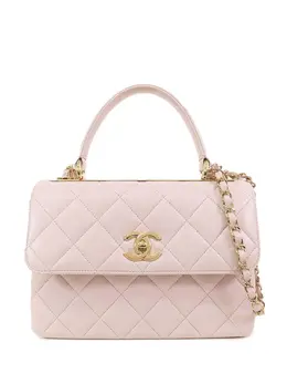 CHANEL Pre-Owned: Розовая сумка 