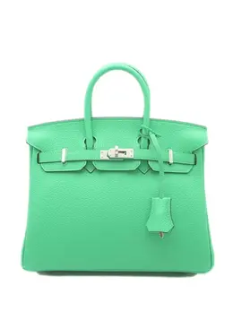 Hermès Pre-Owned: Зелёная сумка 