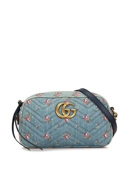 Gucci Pre-Owned: Сумка через плечо с растительным принтом 