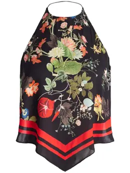 alice + olivia: Чёрный топ  Frenchie