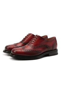 Santoni: Красные лоферы 