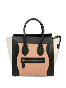 Céline Pre-Owned: Коричневая сумка-шоппер 