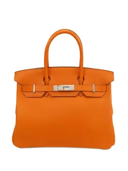 Hermès Pre-Owned: Оранжевая сумка 