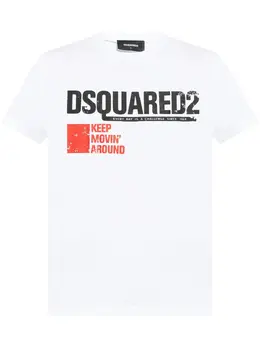 DSQUARED2: Белая футболка 