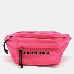 Balenciaga: Розовая сумка  Explorer