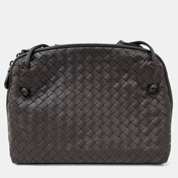 Bottega Veneta: Чёрная сумка  Intrecciato