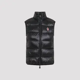 Moncler Grenoble: Чёрный жилет 