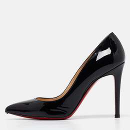 Christian Louboutin: Чёрные туфли  Pigalle