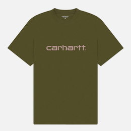 Carhartt WIP: Хлопковая футболка  Script