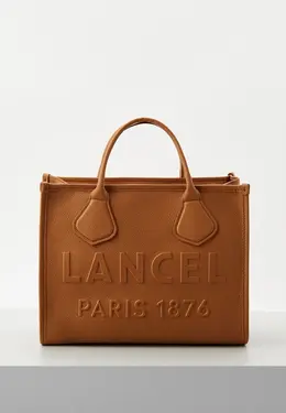 Lancel: Коричневая сумка 