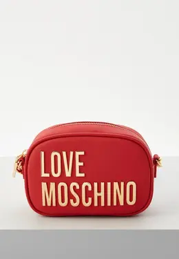 Love Moschino: Красная сумка 