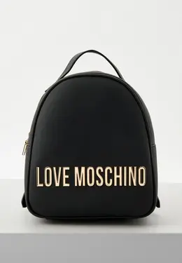 Love Moschino: Чёрный рюкзак 